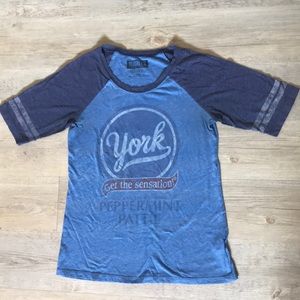York Peppermint Patty Tee Size M